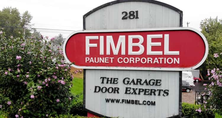 Fimbel Garage Doors Sign